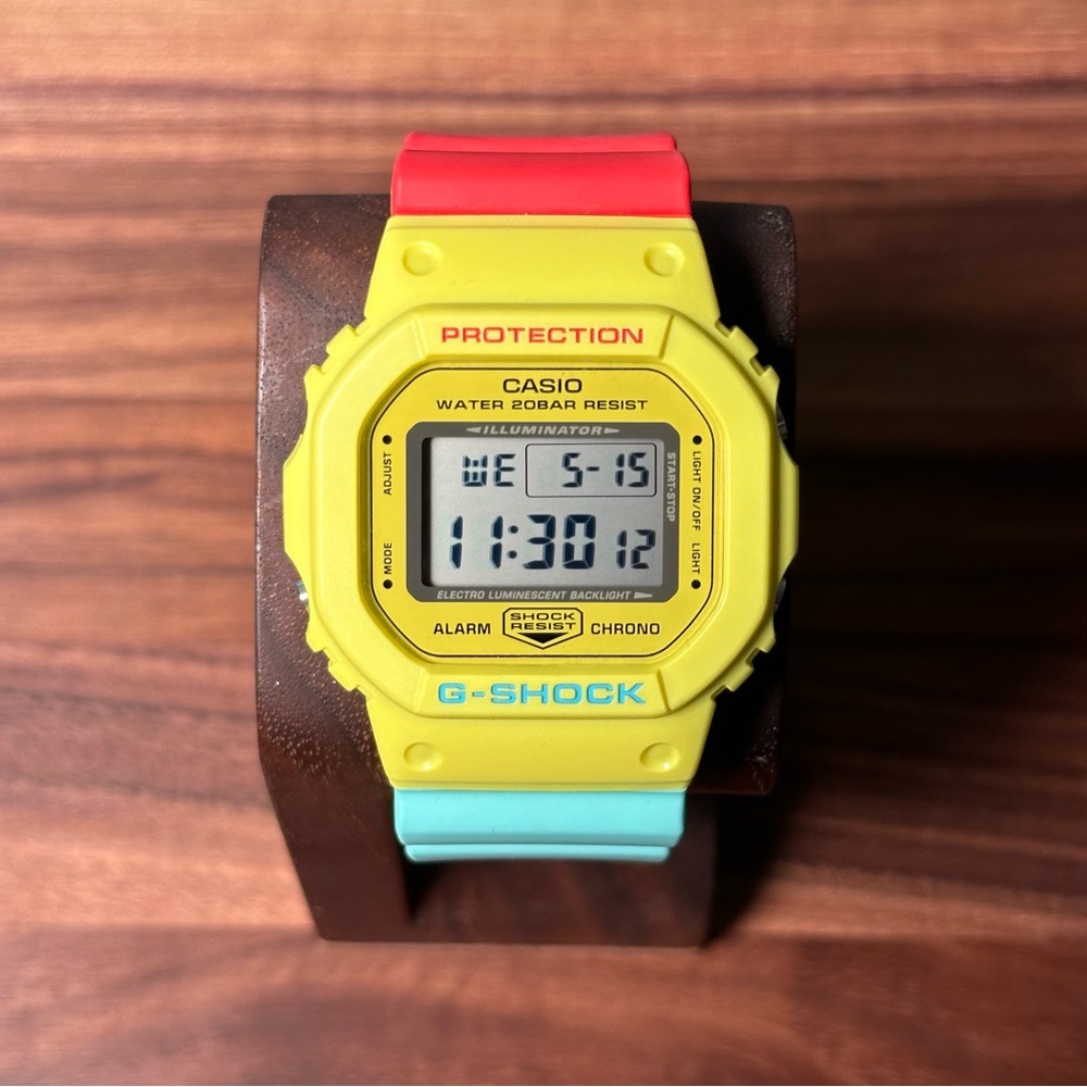 G-Shock DW5600CMA-9 “Rasta” special edition